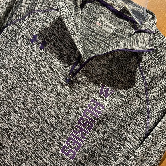 Washington Huskies Quarter Zip by Under Armour - Picture 12 of 15